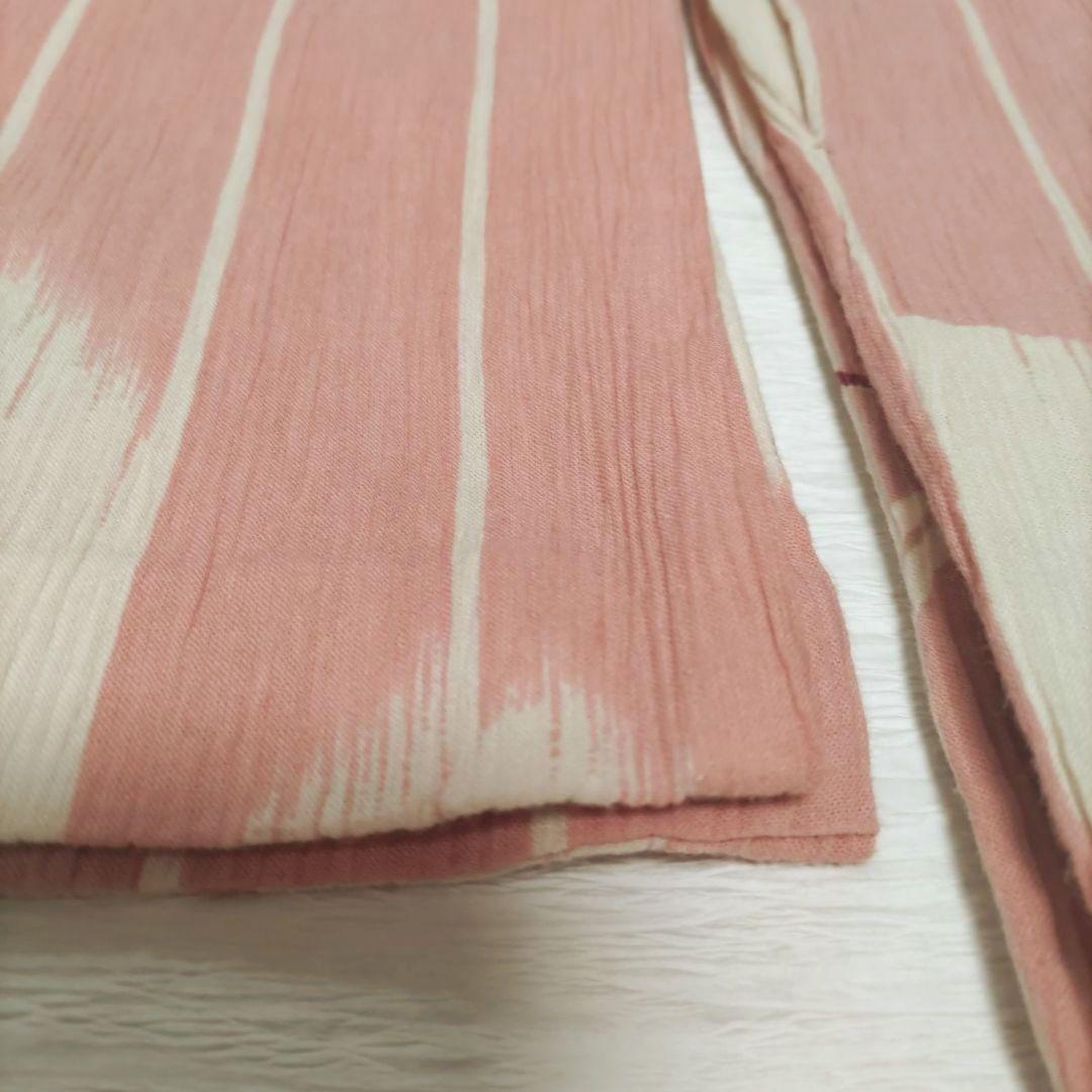 撫松庵　綿麻　浴衣　綿麻ちぢみ