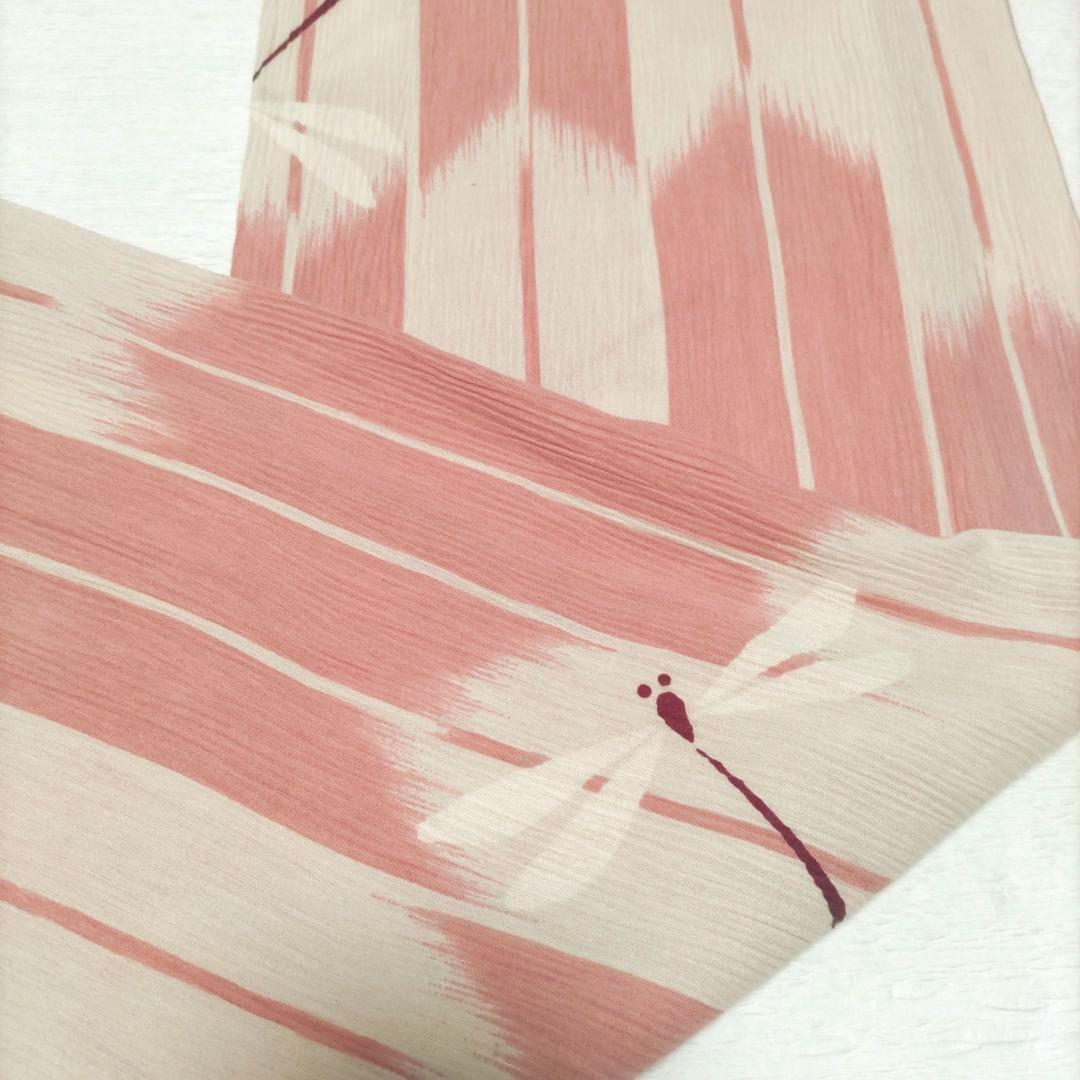 撫松庵　綿麻　浴衣　綿麻ちぢみ