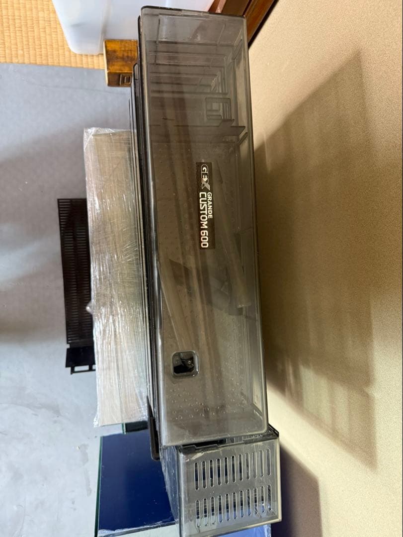 オーバーフロー水槽[60㎝]＋水槽台＋アクアリウム必需品多数 引取り限定 宮城県