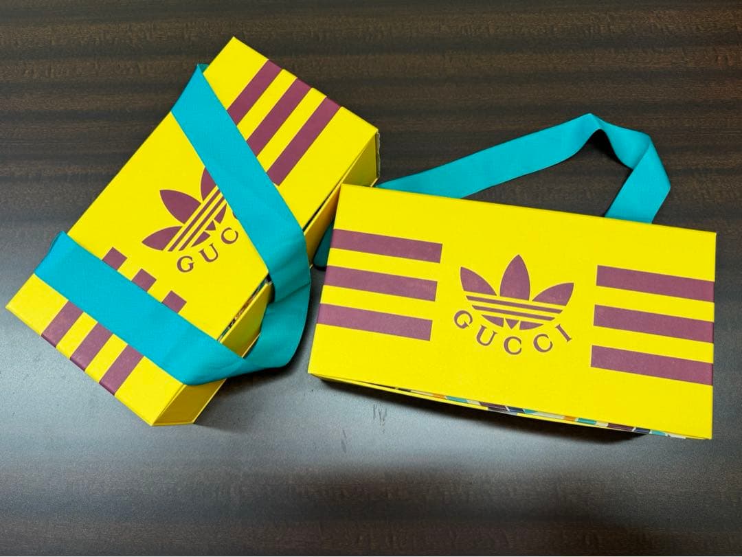 【新品未使用】36 アディダス グッチ コラボ レディース ミュール サンダル