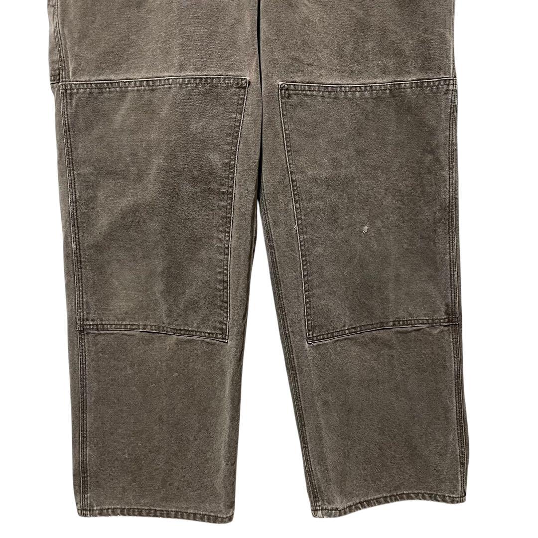 Carhartt カーハート 革ロゴ ダック ダブルニー オーバーオール