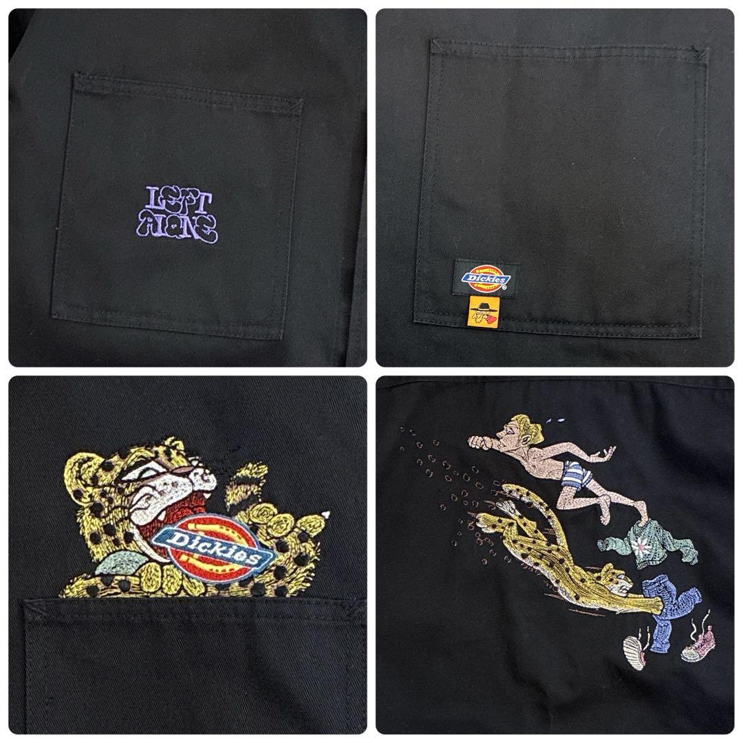 ディッキーズ × レフトアローン コラボ ストリート カバーオール 刺繍 XL