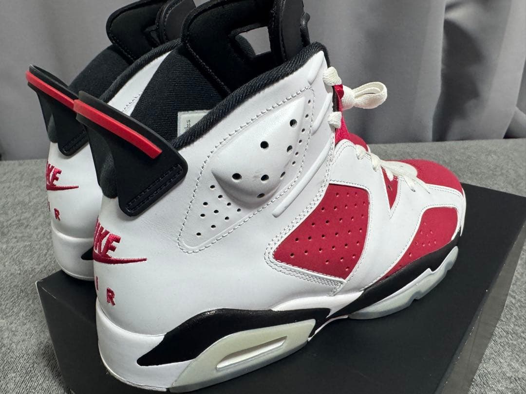 Air Jordan 6 カーマイン/白バスケットシューズ