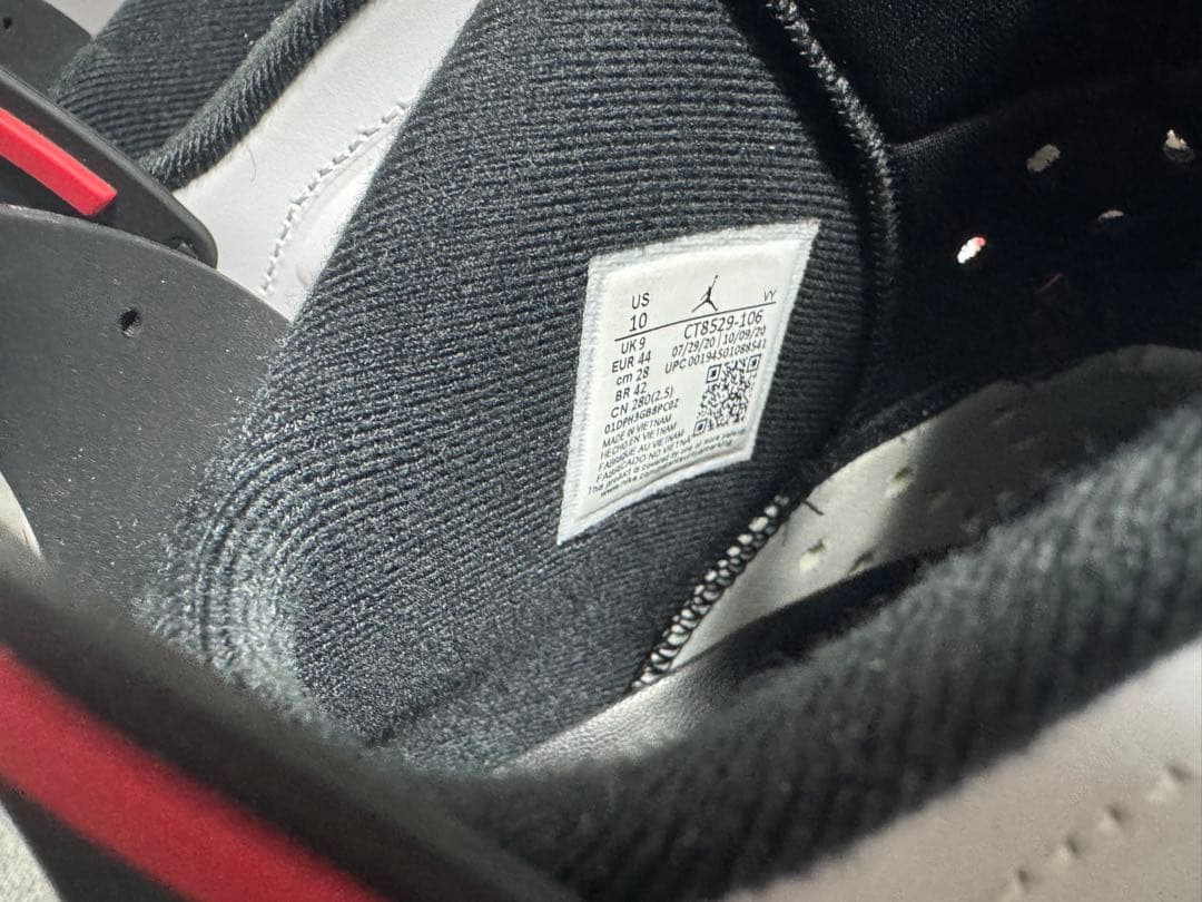 Air Jordan 6 カーマイン/白バスケットシューズ