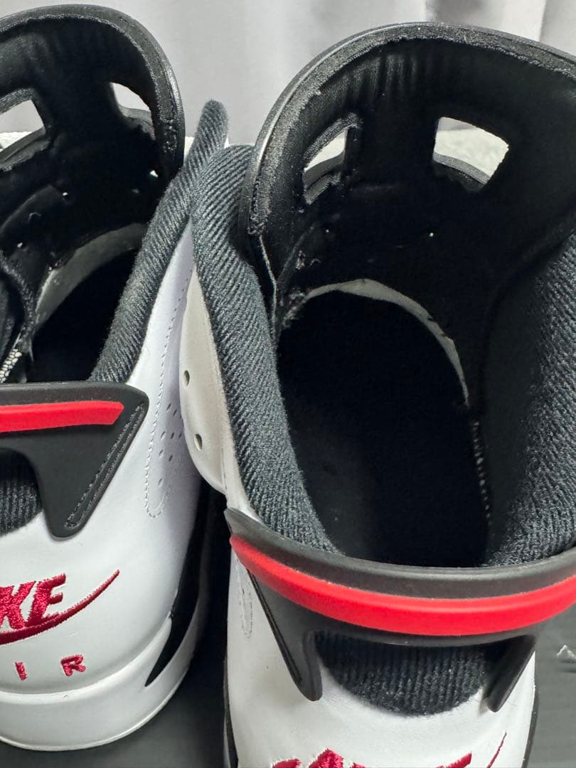 Air Jordan 6 カーマイン/白バスケットシューズ