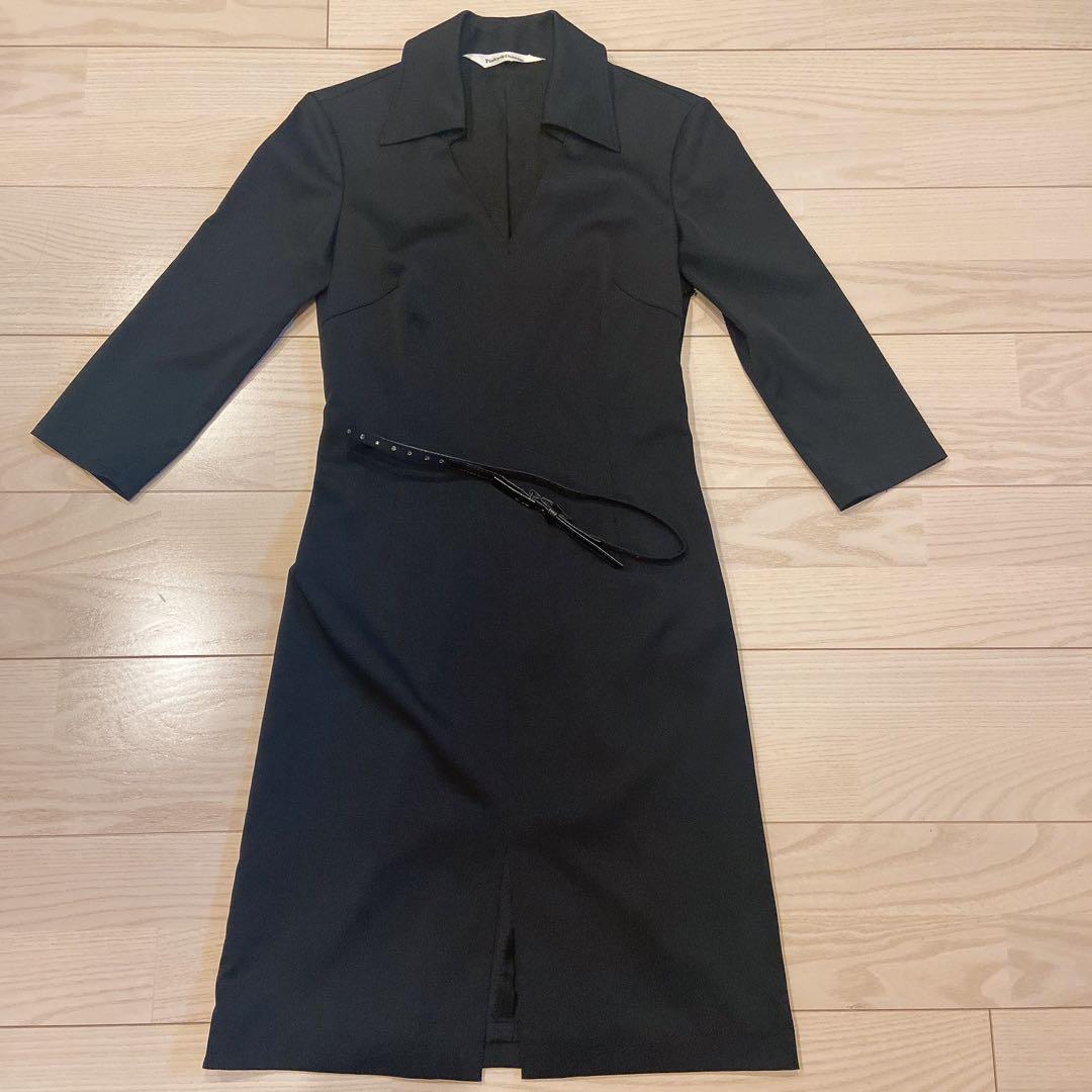 【良品】ワンピース PINKY&DIANNE ピンキーアンドダイアン七分袖　長袖