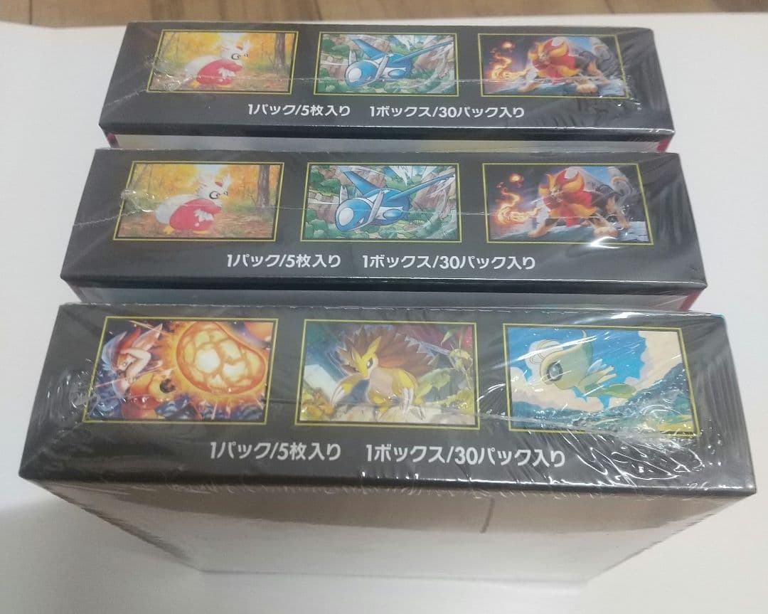 メガブレイブ メガシンフォニア 3BOX シュリンク付き ポケモンカード