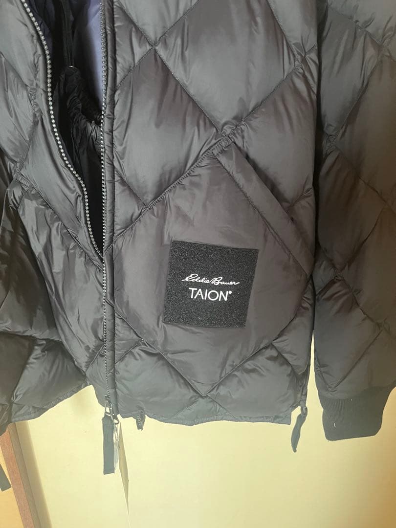 TAION×Eddie Bauer スカイライナーダウン ライト ブラック L