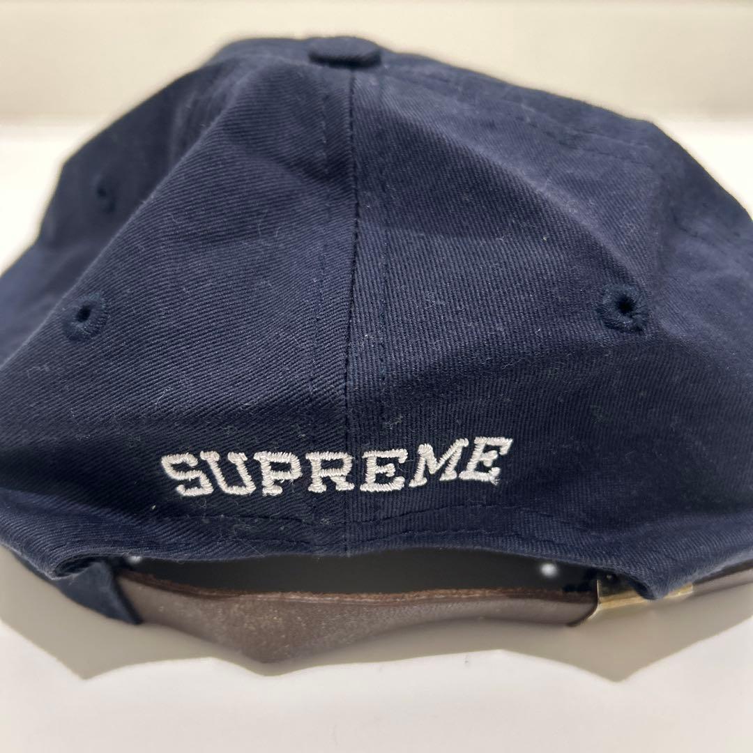 supreme シュプリーム　S Logo Cap キャップ　ネイビー