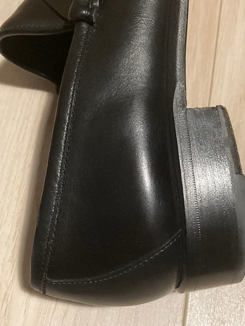 美品 GUCCI / ビットローファー 黒銀 42 1/2 E 27.5