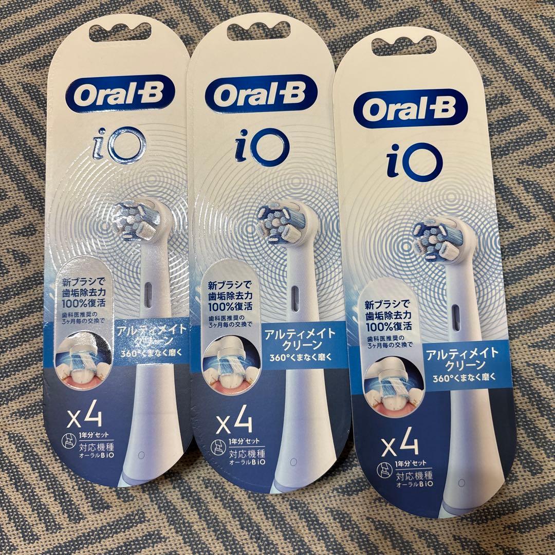 Oral−B iO 正規品 アルティメイトクリーン 3年分 (12本)