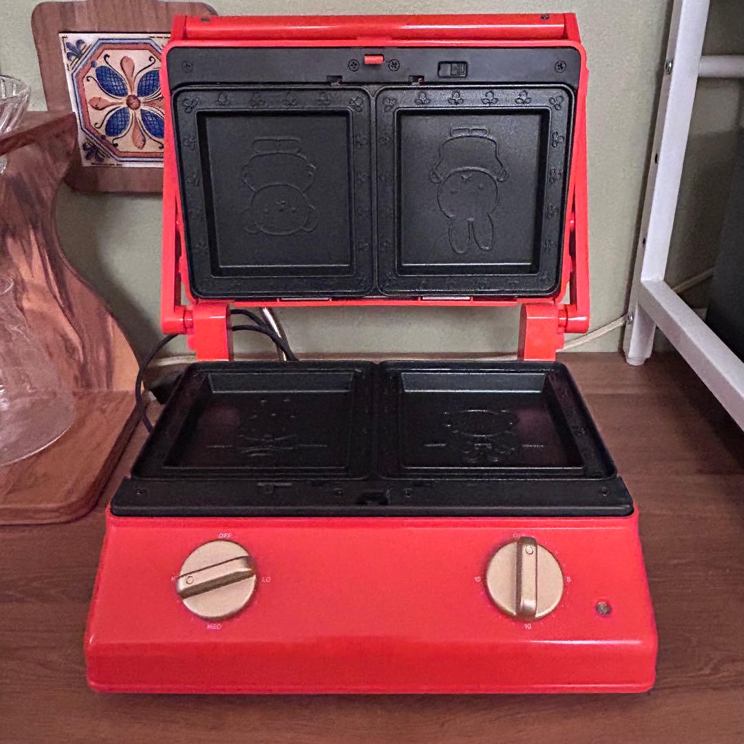 【未使用】BRUNO × miffy グリルサンドメーカーダブル