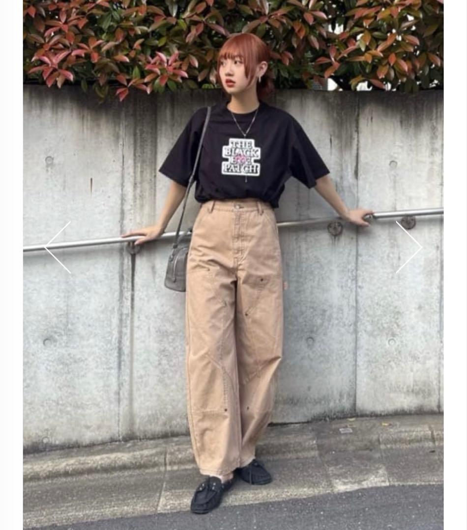 MOUSSY×BlackEyePatch BEP OG ラインストーン TEE黒