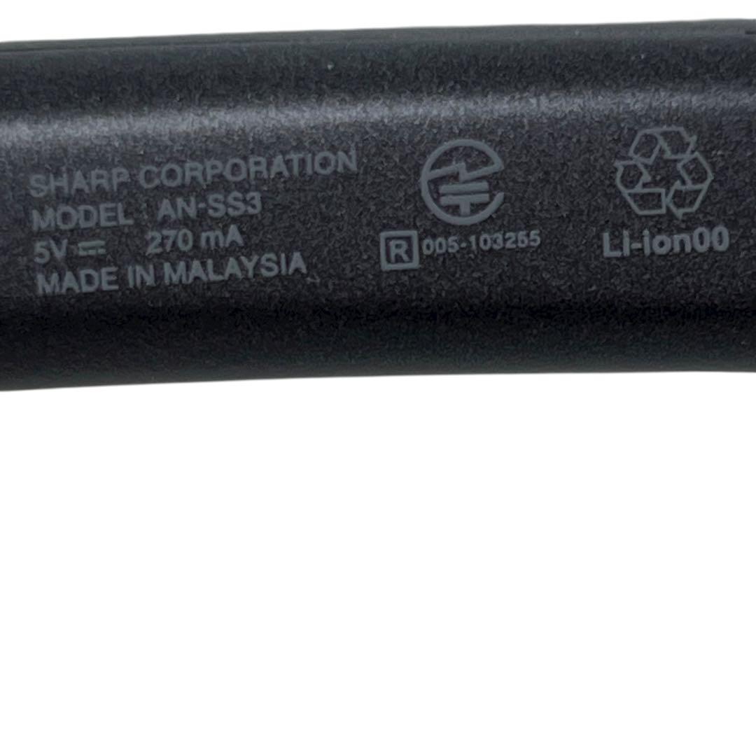 ☆□美品　SHARP ネックスピーカー AN-SS3 ブラック AQUOS