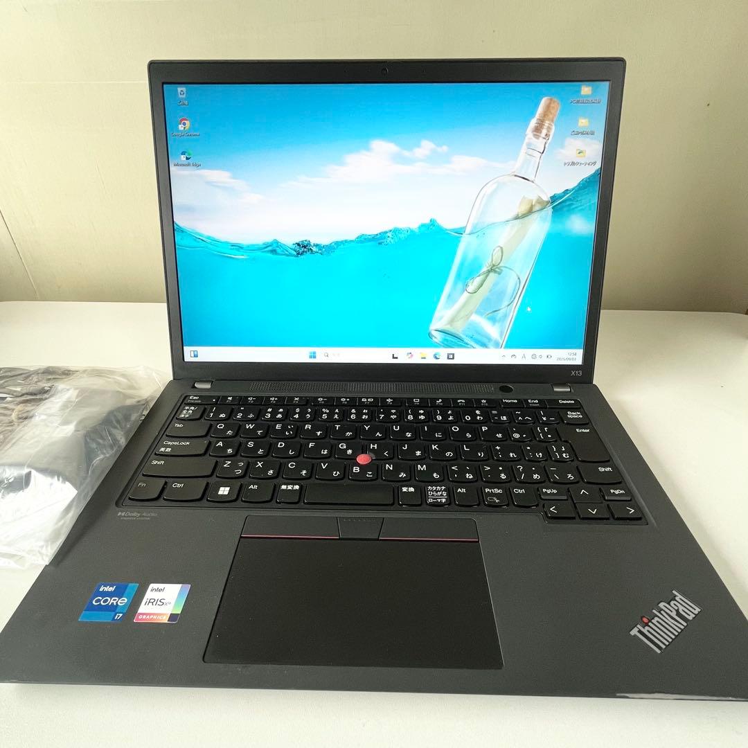 【超美品】ThinkPad X13 Gen2 16GB i7 2022年モデル