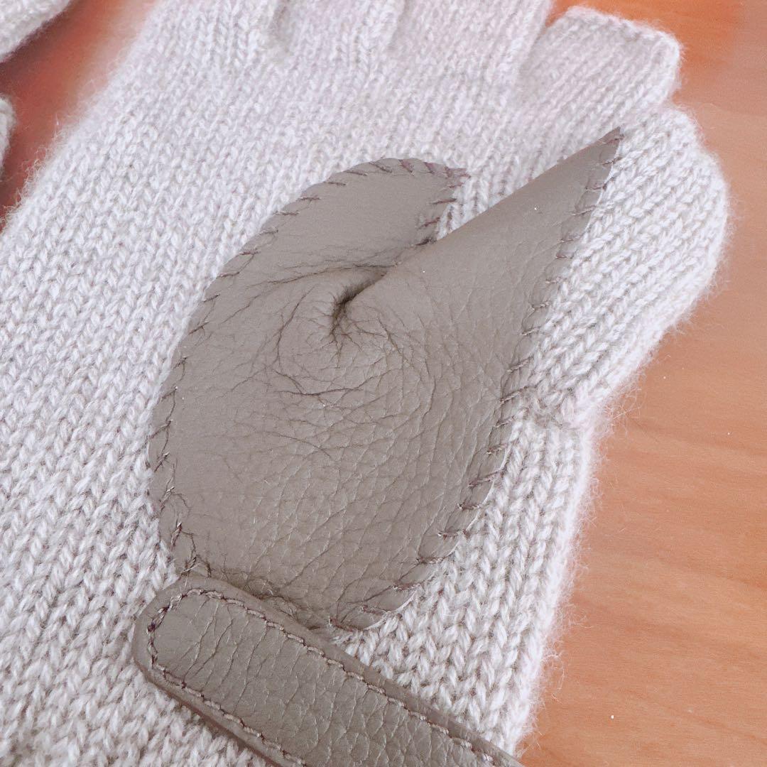 エルメス ボルチモア カシミヤ 手袋 グローブ