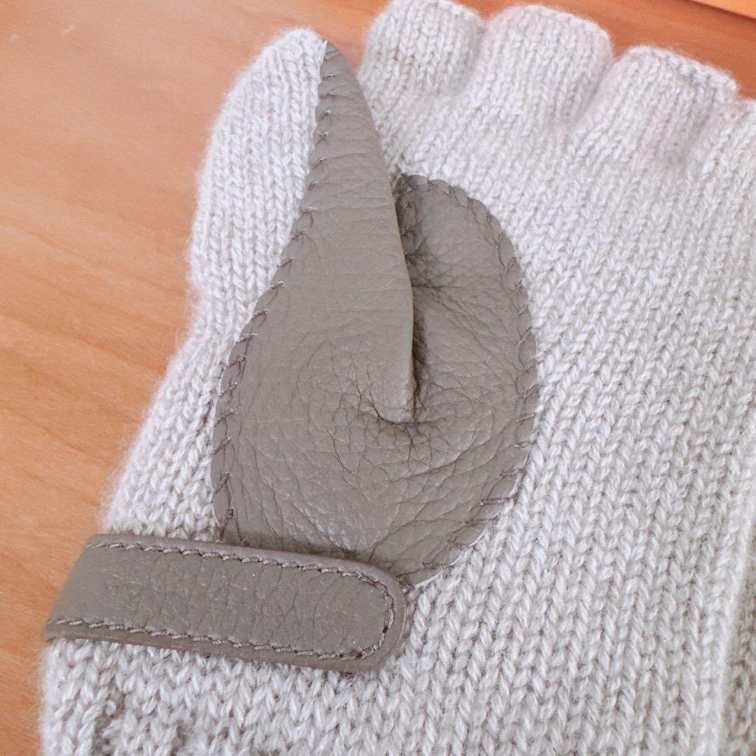 エルメス ボルチモア カシミヤ 手袋 グローブ