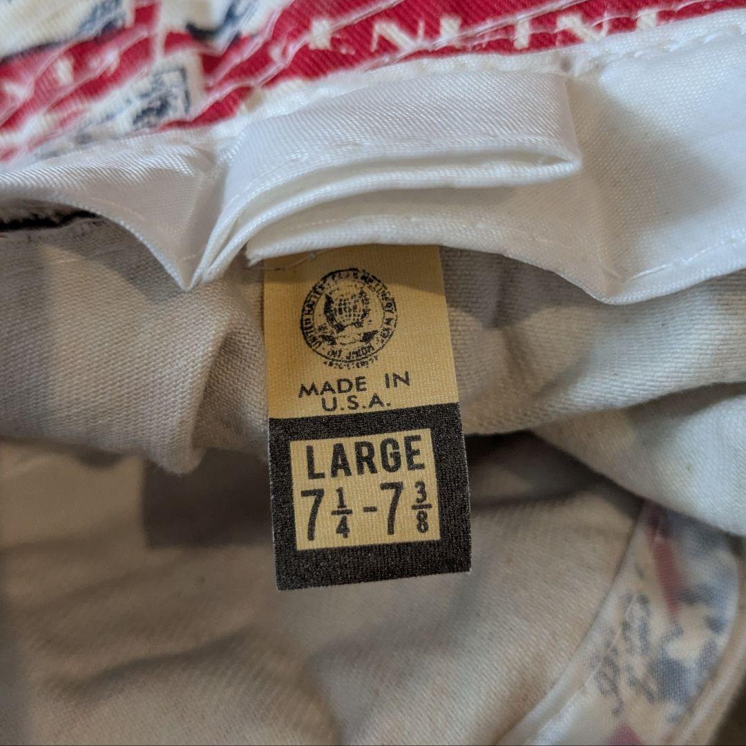 Budweiser バドワイザー 総柄 バケットハット アメカジ USA製 古着