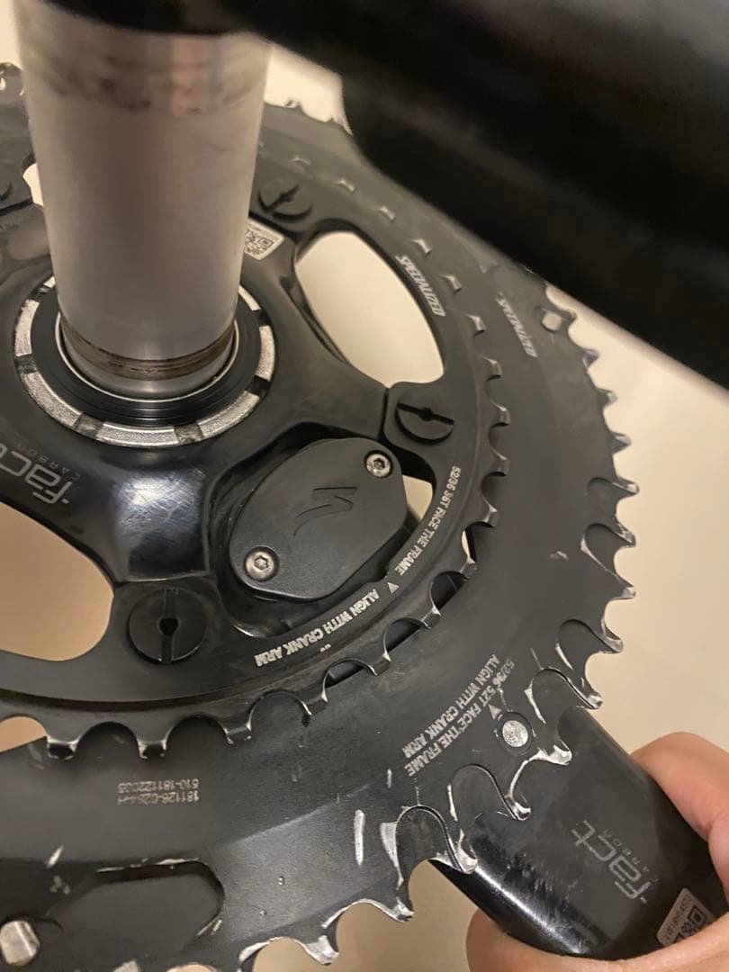 S-WORKS クランクセット165mm 52-36 両足パワーメーター付き