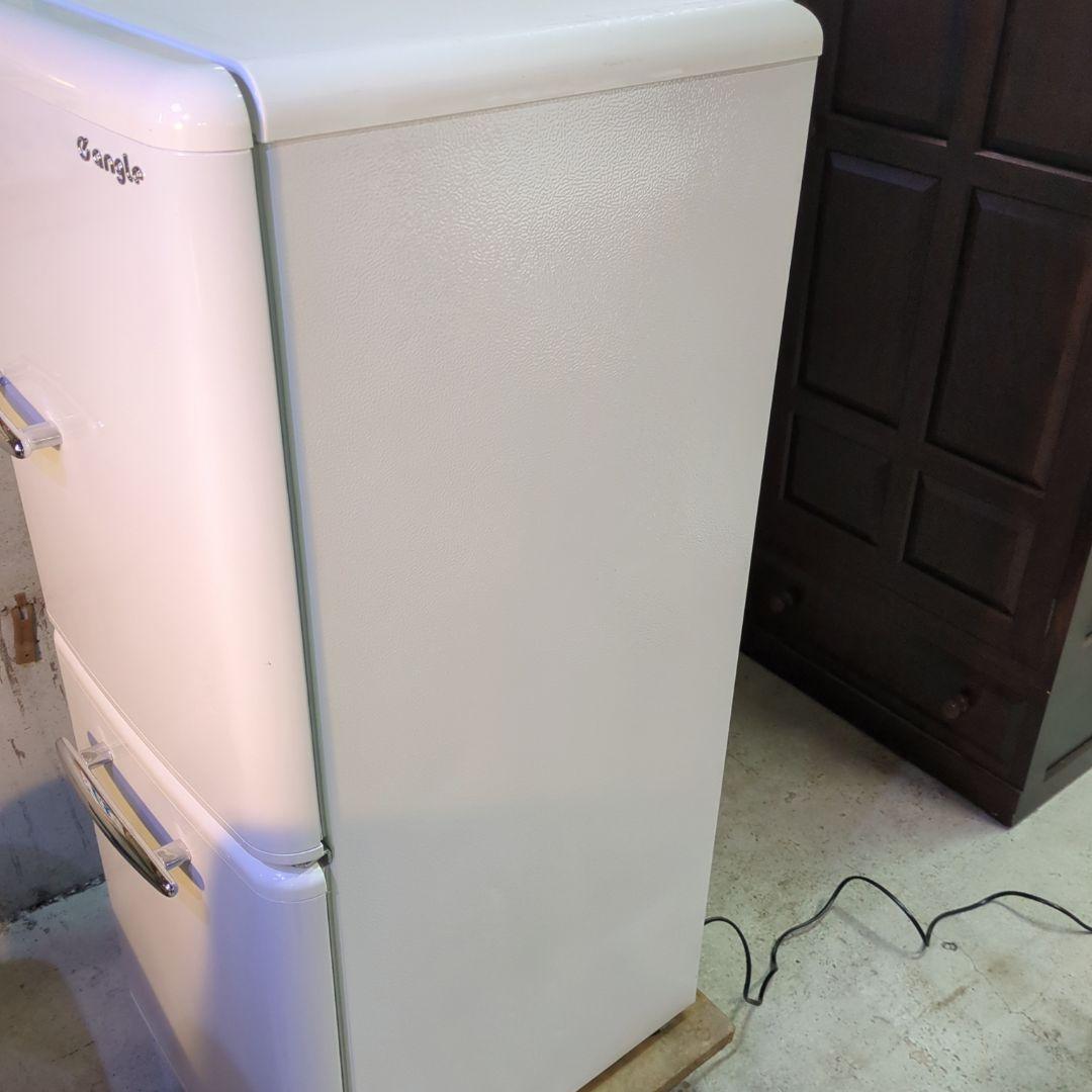 レトロ　22年イーアングル 白　2ドア冷蔵庫149L eangle エディオン