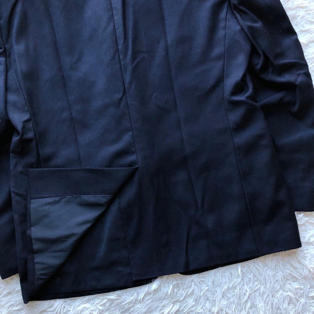 【極美品 希少サイズL】ラルフローレン　紺ブレ　ウール100%　金ボタン