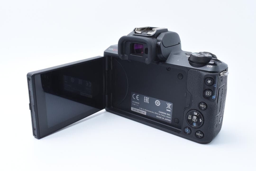 ★美品★ Canon EOS Kiss M 標準レンズセット