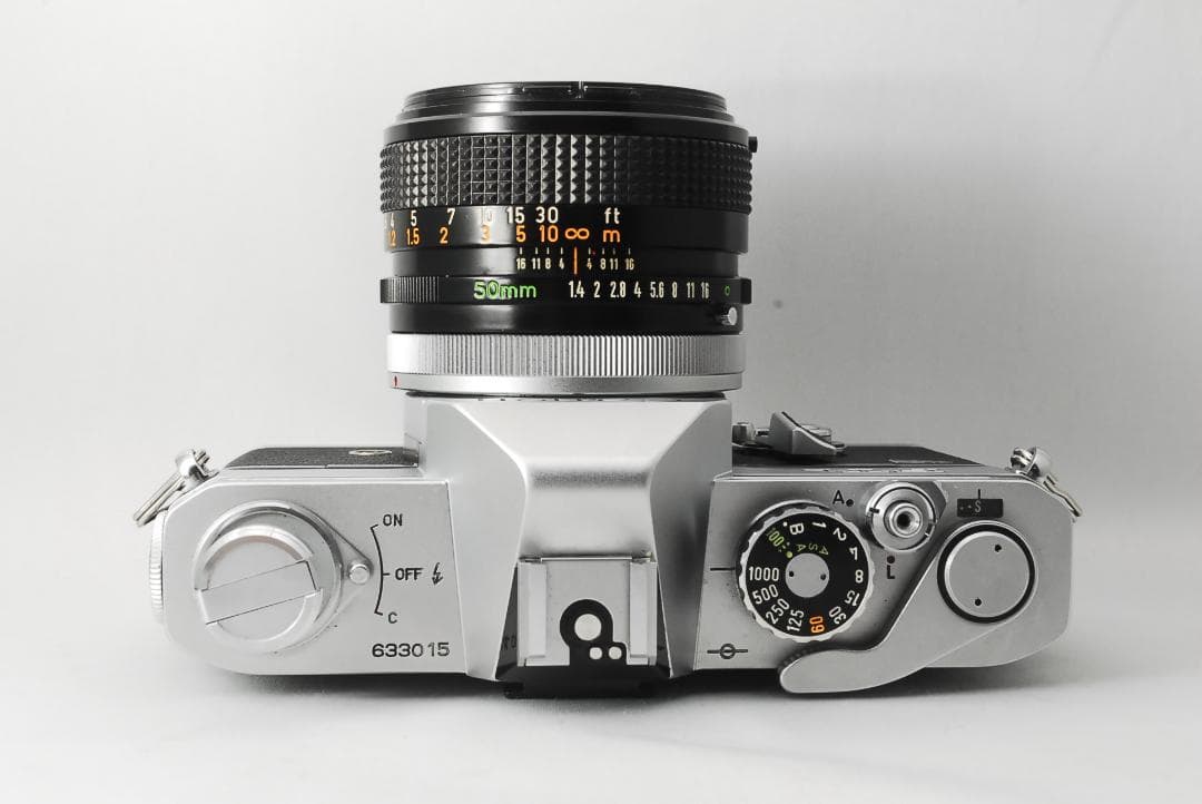 【整備済】キヤノン CANON FTb ＆FD 50mm F1.4 S.S.C