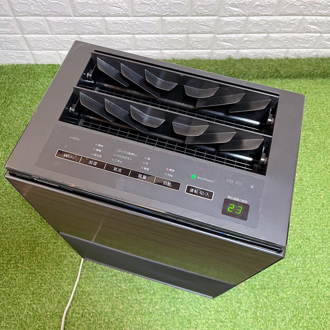 Panasonic 加湿空気清浄機 F-VXT90 Wi-Fi 上位機種 木目調