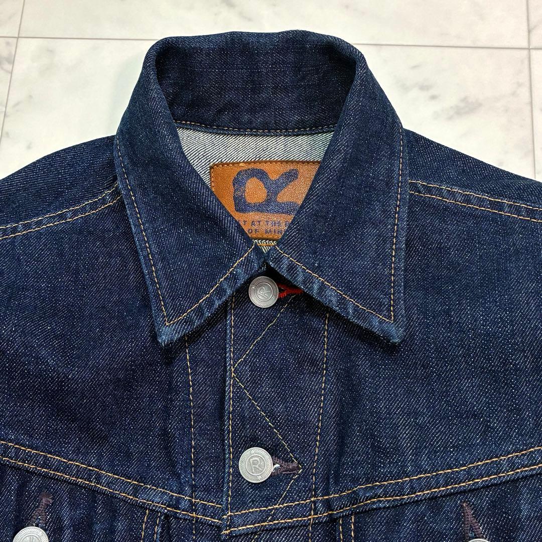 45rpm デニムジャケット Gジャン インディゴ 日本製 38 M