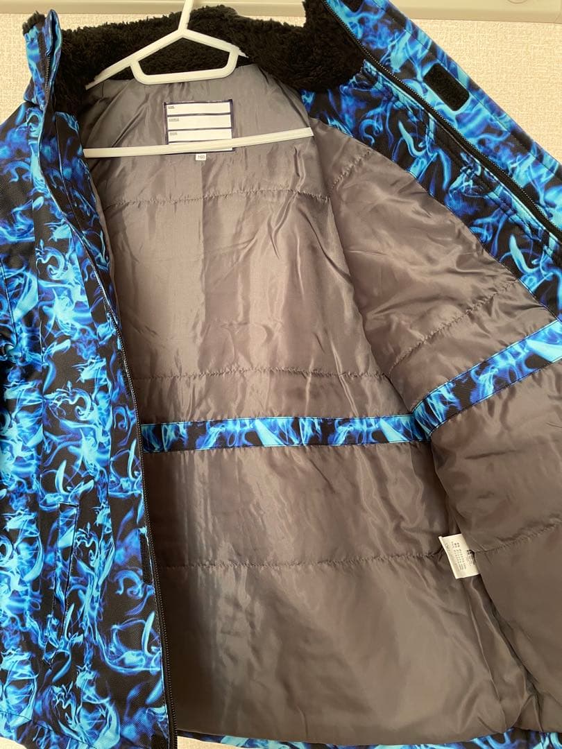 【新品タグ付き】スキーウェア 160 青