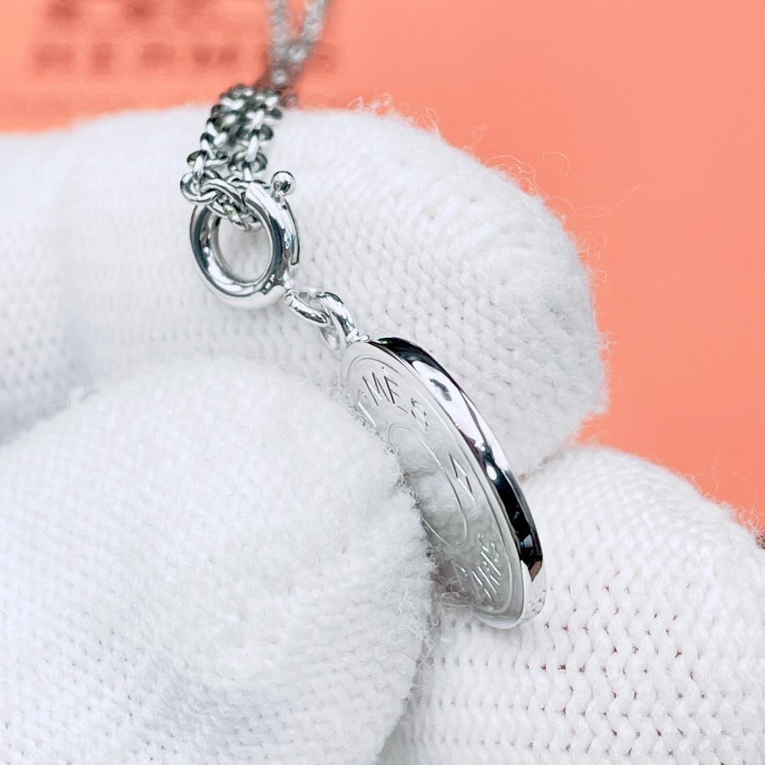 ◇エルメス◇ 新品仕上済 セリエ ネックレス ペンダント 小 シルバー 4.94