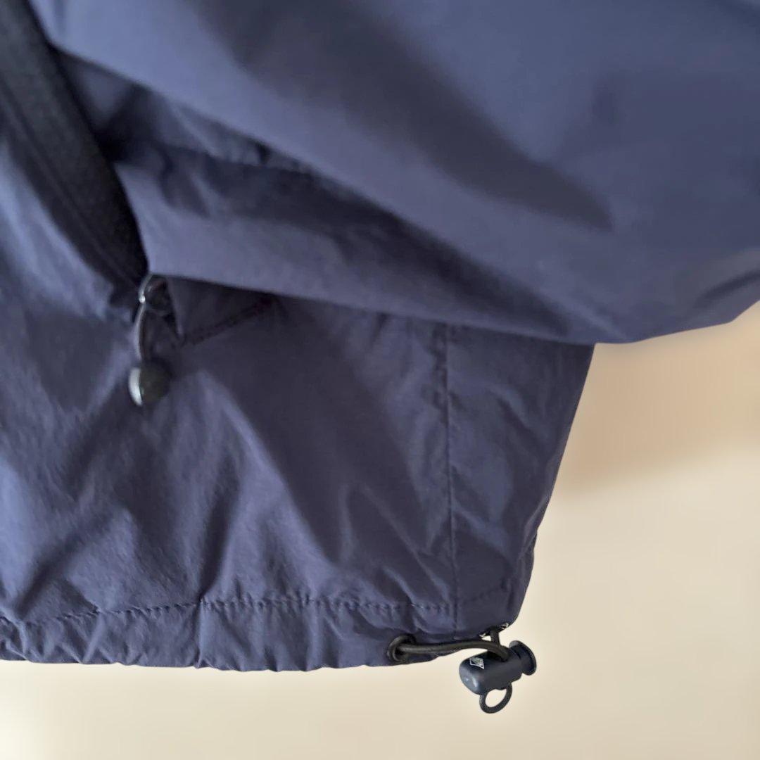 DANTON ノーカラージャケット ネイビー 38