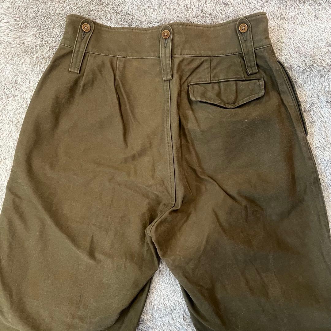 ヨ*イ様 Nigel Cabourn ブリティッシュアーミーパンツ 32 ミリタ
