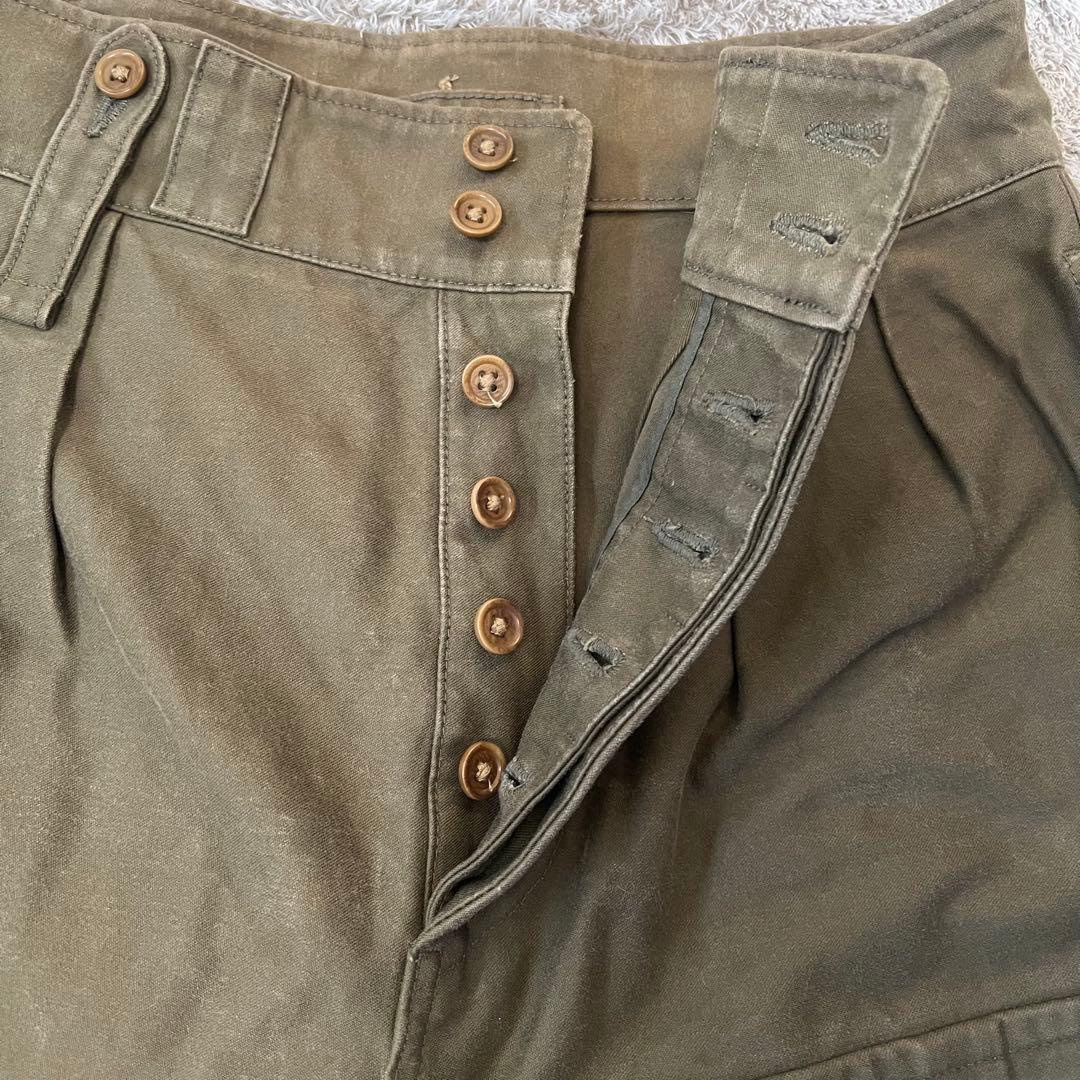 ヨ*イ様 Nigel Cabourn ブリティッシュアーミーパンツ 32 ミリタ