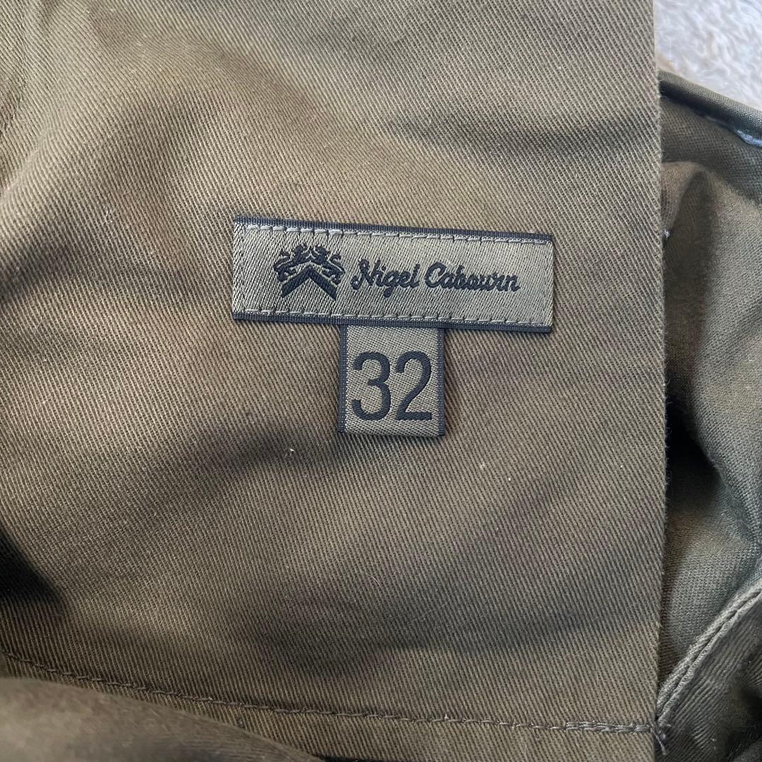 ヨ*イ様 Nigel Cabourn ブリティッシュアーミーパンツ 32 ミリタ