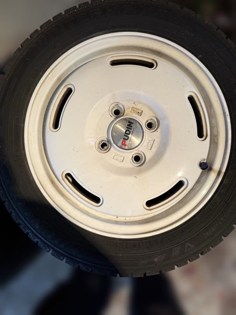 T*a様 PUDIN ウィンタータイヤ４本セット 14インチ155/65R14