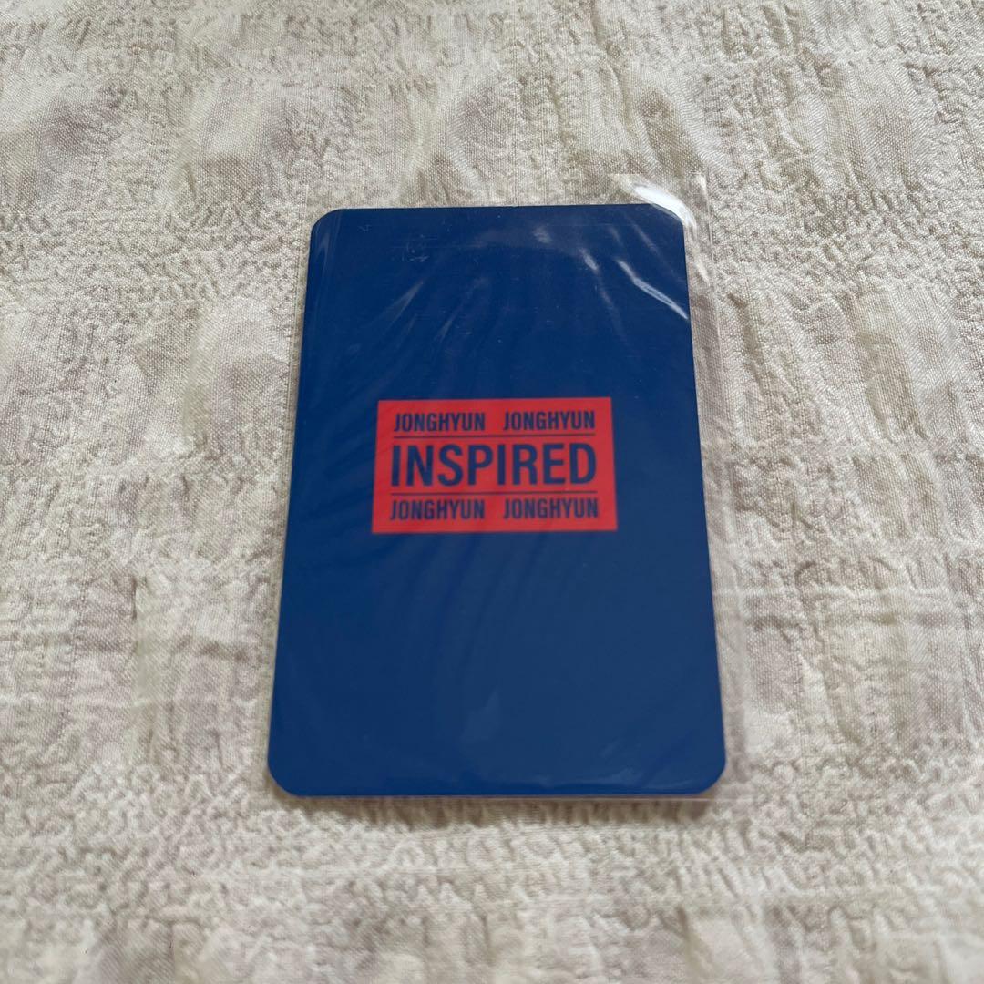 SHINee ジョンヒョン INSPIRED ソロコン 公式 トレカ