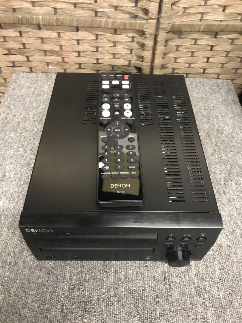 美品✩動作確認DENON アンプ　オーディオデッキ 本体　リモコン付属　デノン