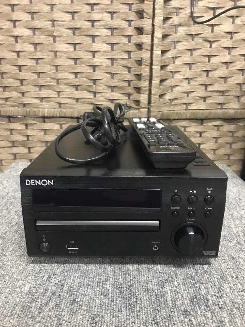 美品✩動作確認DENON アンプ　オーディオデッキ 本体　リモコン付属　デノン