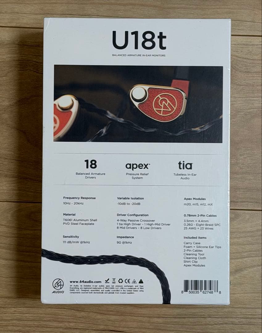 並行新品 64 AUDIO U18t v2 送料無料 代行保証1年