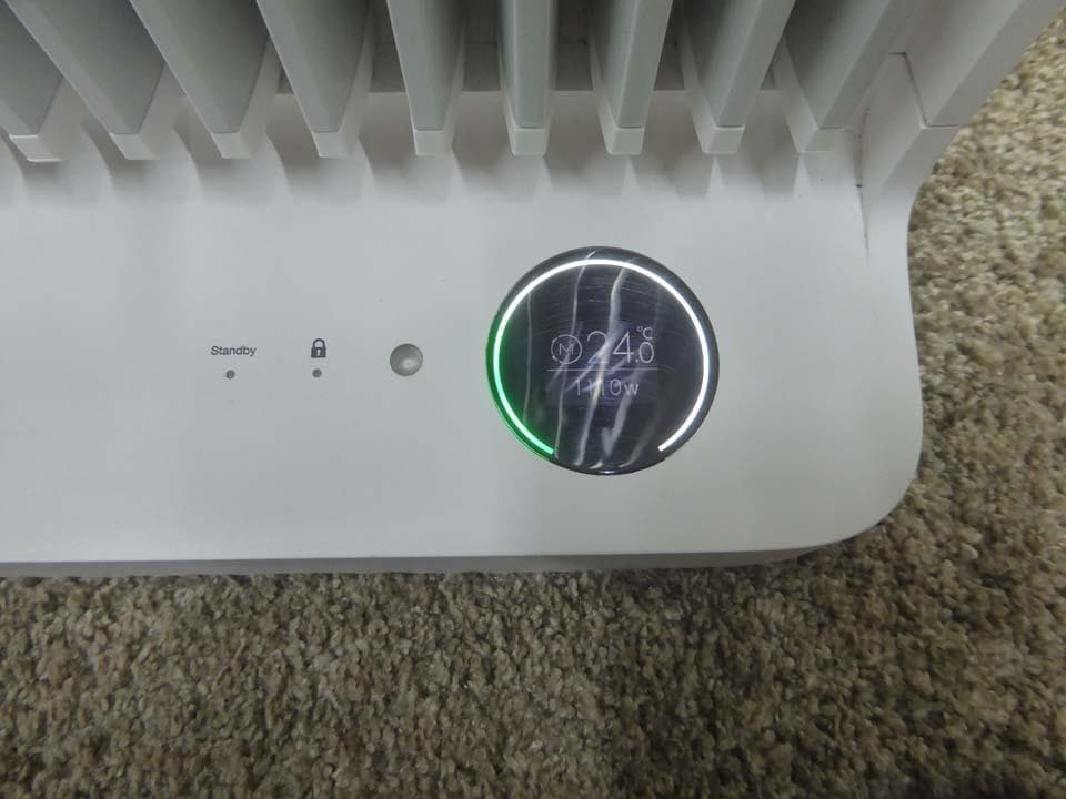 バルミューダ スマートヒーター 暖房 ESH-1100SD-GW 2014年製