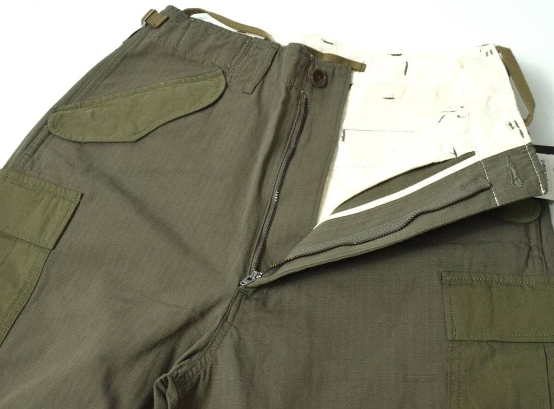 未使用3.4万 ナナミカ カーゴパンツ 0 レディース カーキ SUCS303