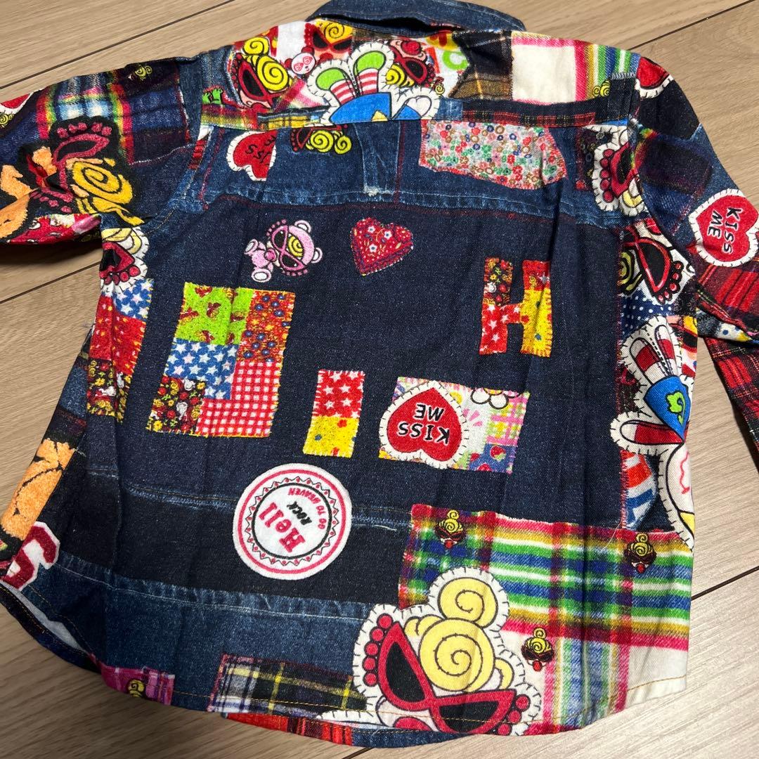 断*離様 ヒスミニ パッチワークシャツ新品タグ付き