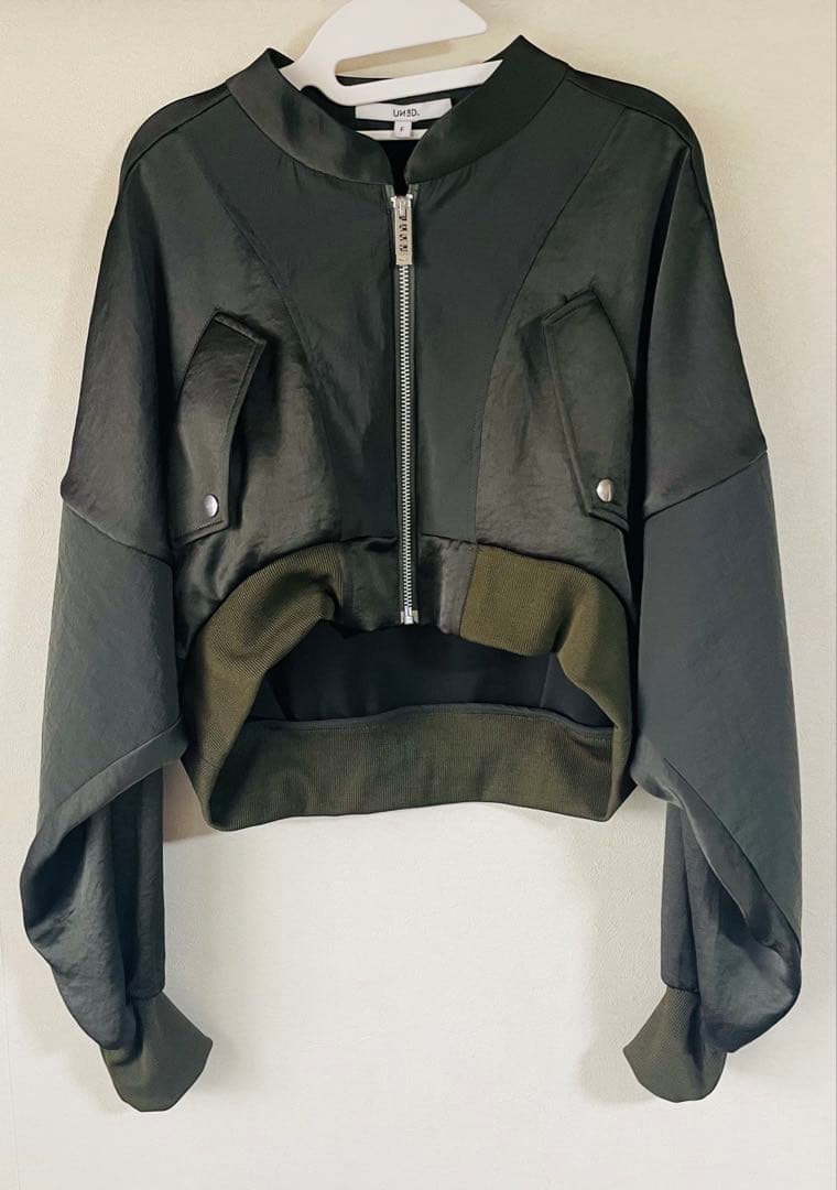 イワ 　UN3D.アンスリード　シアーコンビサテンブルゾン