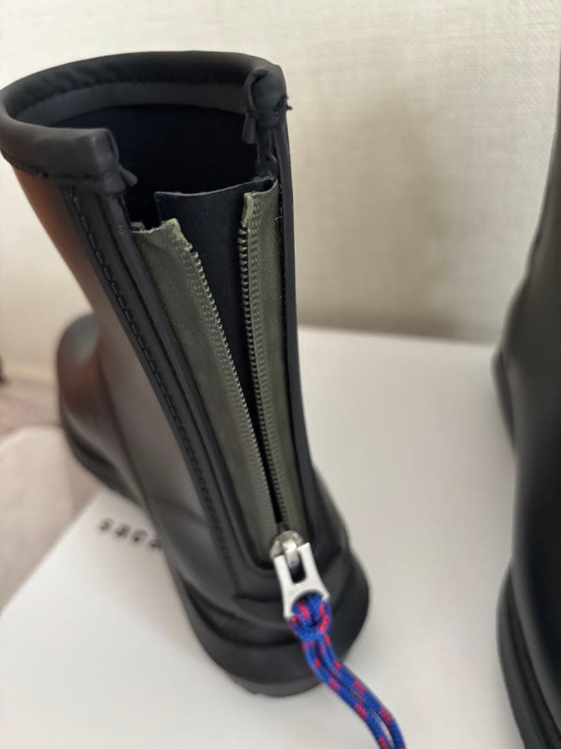 新作！！sacai レインブーツS36〜37サイズ