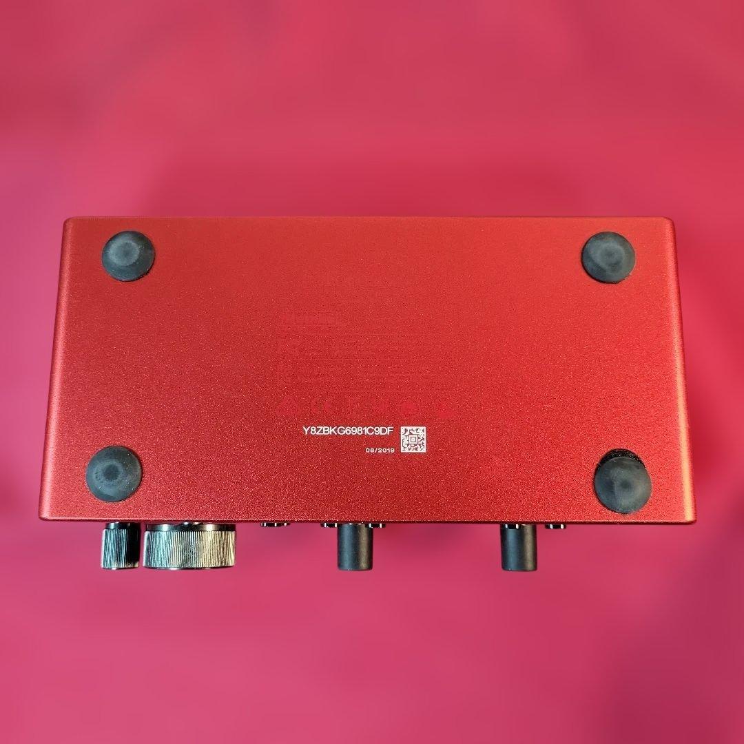 Focusrite Scarlett 2i2 (3rd Gen)動作品