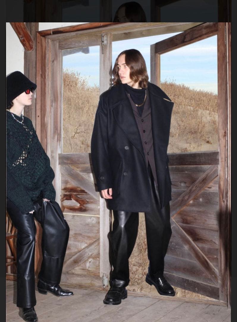 Jieda×Dickies ブラック ダブルニー