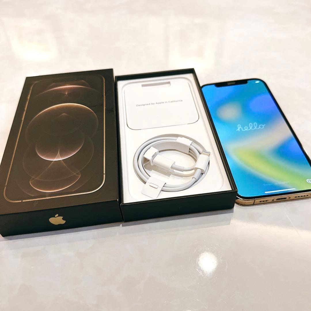 iPhone 12 pro ゴールド 256 GB SIMフリー
