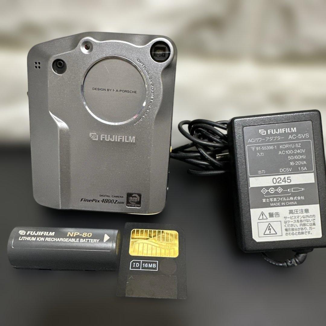 平成レトロFUJIFILM FinePix 4800Z 美品　動作品　訳あり
