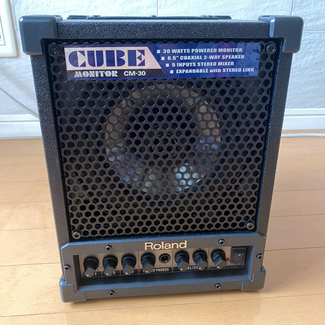 【今日発送可】RolandCM-30 モニタースピーカー 元箱・保証書付（美品）